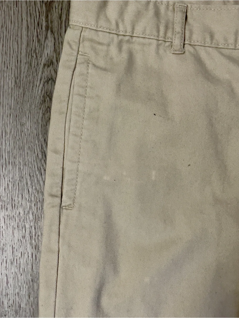 The Childrens Place Khaki Chino Pants Boys Size 14 Adjustable Waist Cotton